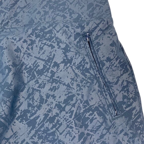 Orvis Blue Skirt Large Outdoor Preppy Boho Casual Resortwear Coastal - Picture 2 of 5